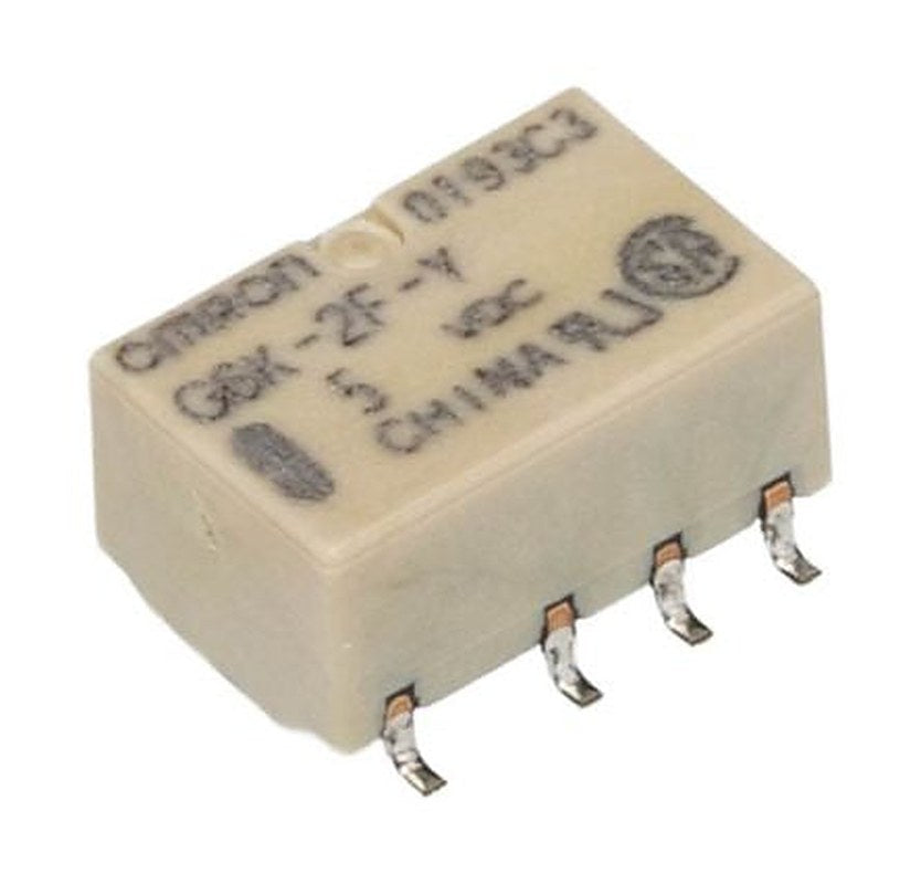 Omron Surface Signal Relay, 5V Coil, 1A, DPDT