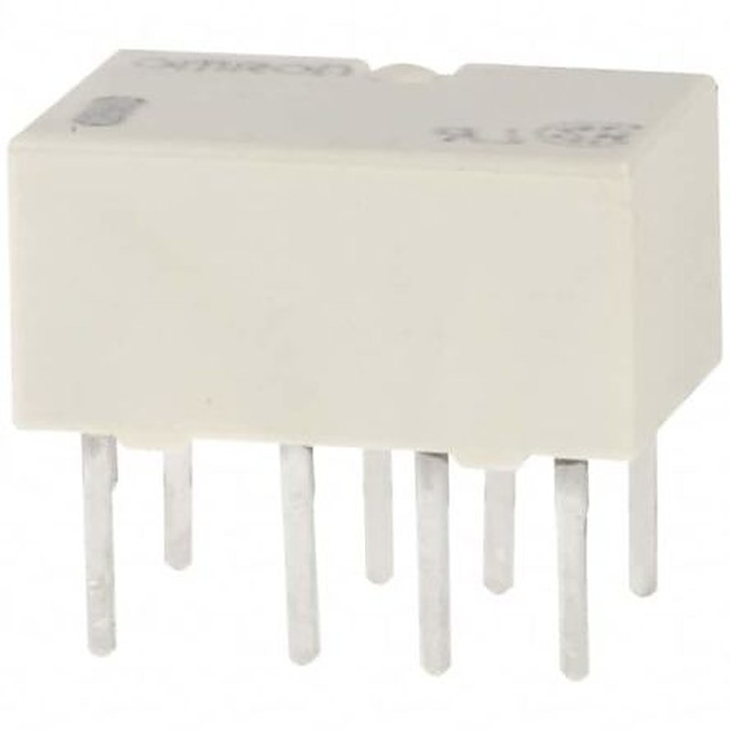 Omron Surface Mount Relay, 5V dc Coil, 1A, DPDT