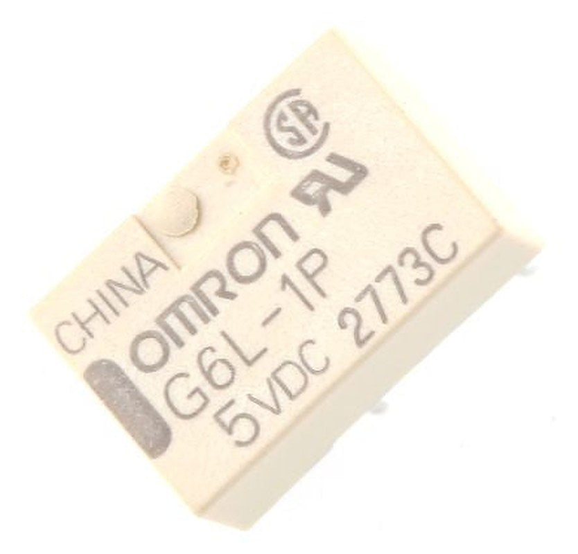 Omron PCB Signal Relay, 5V dc Coil, 1A, SPST