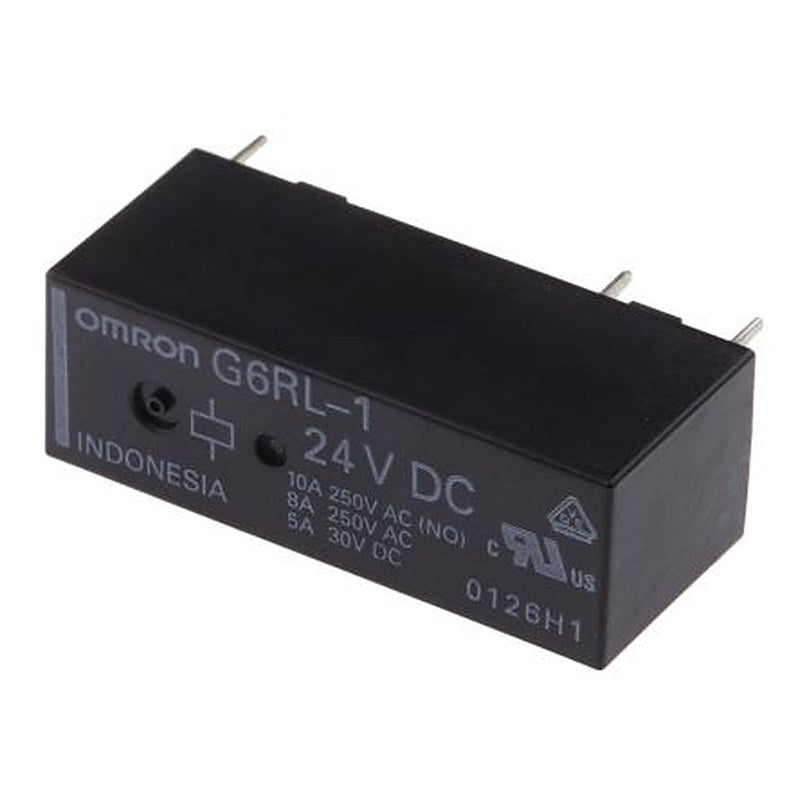 Omron PCB Power Relay, 24V dc Coil, 10A Switching Current, SPDT