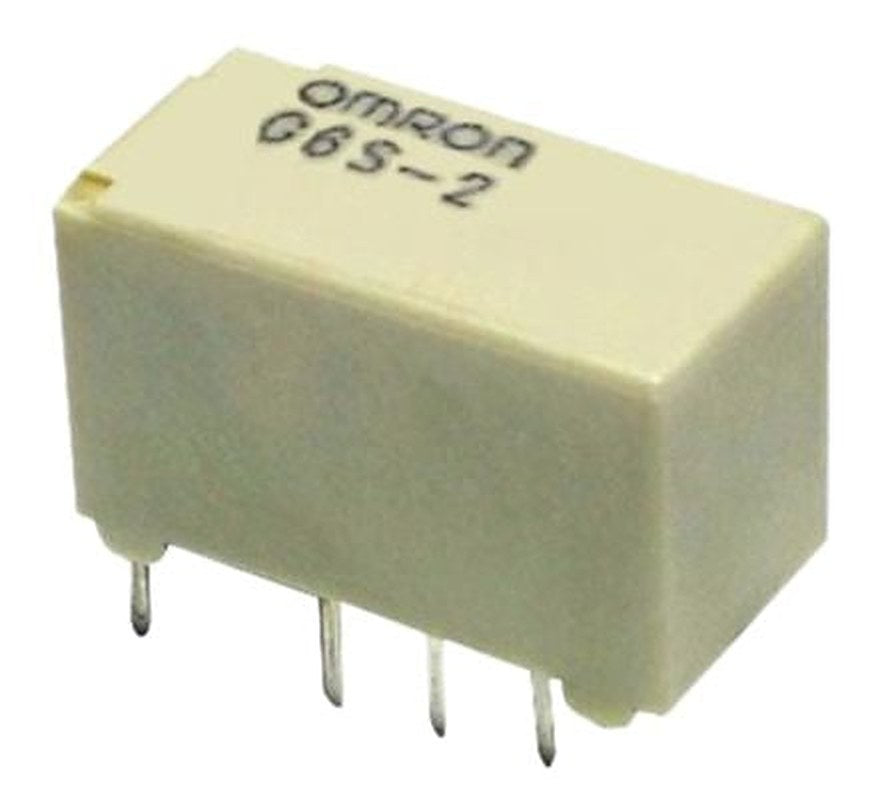 Omron PCB Signal Relay, 9V dc Coil, 2A, DPDT