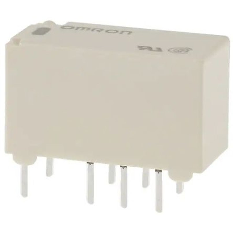 Omron Surface Signal Relay, 12V dc Coil, 2A, DPDT