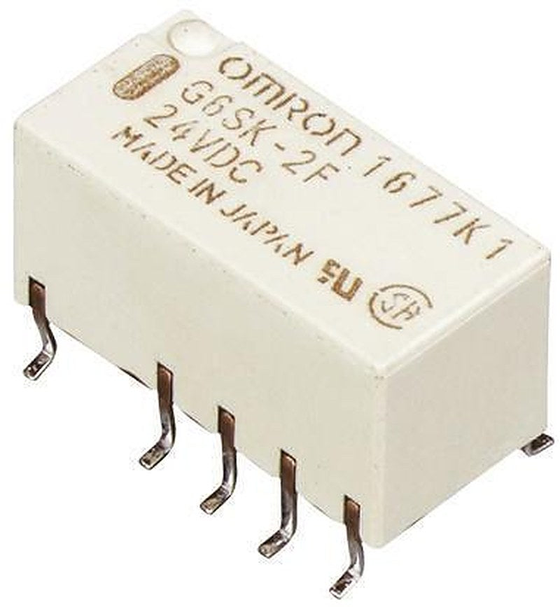 Omron Surface Signal Relay, 3V dc Coil, 2A, DPDT