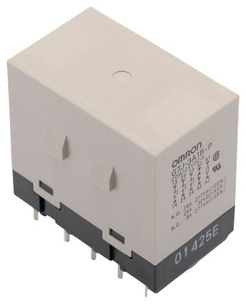 Omron PCB Power Relay, 24V dc Coil, 25A Switching Current, 3PDT