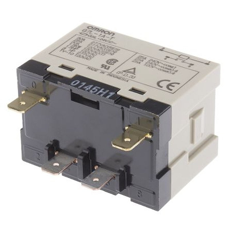 Omron Panel Power Relay, 24V ac Coil, 30A Switching Current, SPST