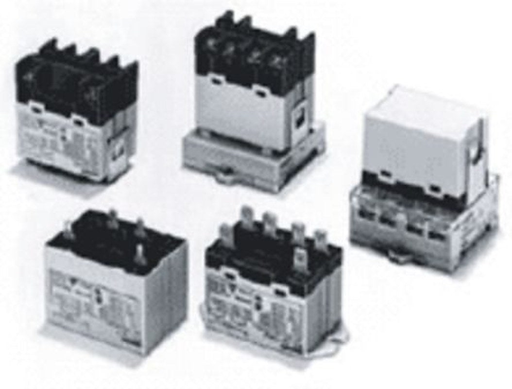 Omron Chassis Power Relay, 12V dc Coil, 25A Switching Current, DPST