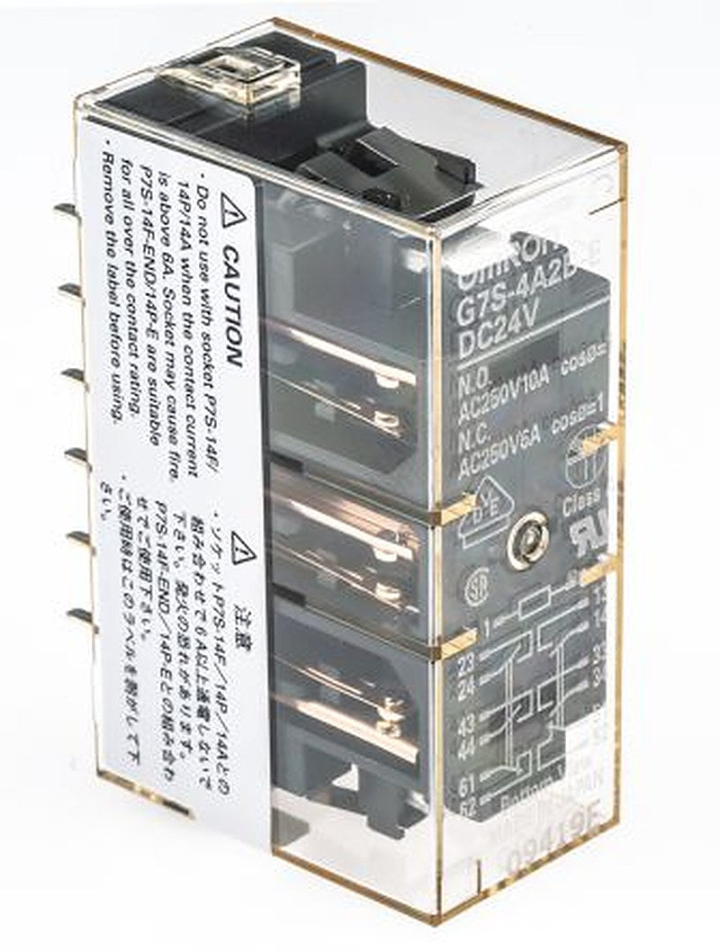 Omron PCB Force Guided Relay, 24V dc Coil Voltage, 6-Pole