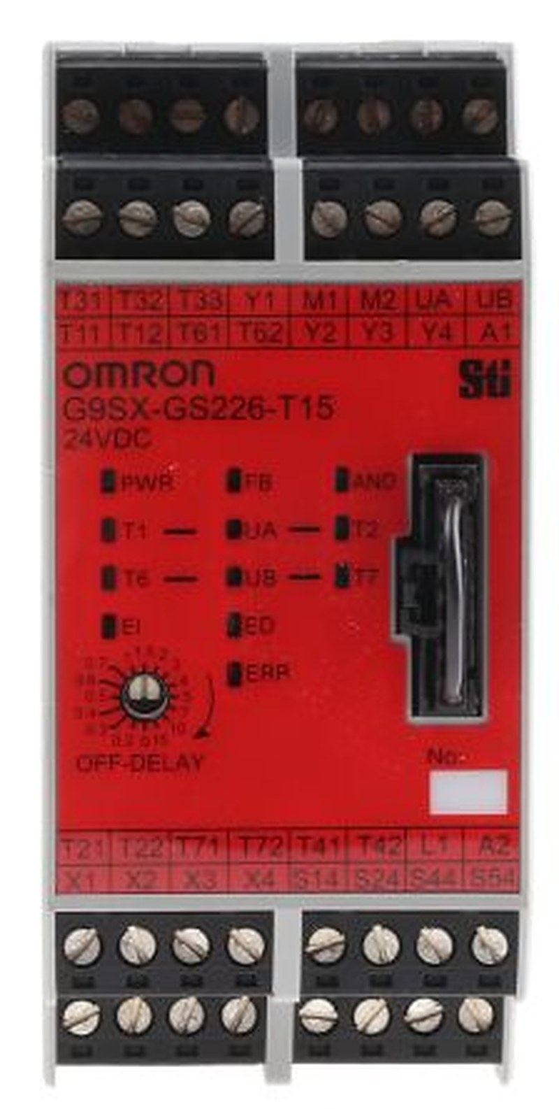 Omron G9SX-GS, 24V dc Safety Relay, 4