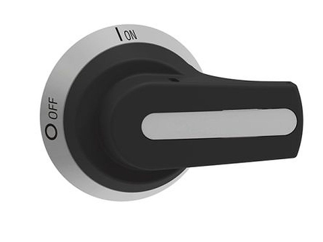 Lovato Black Rotary Handle, 103.6 mm, GA Series