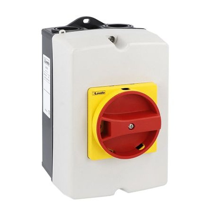 Lovato 3-Pole Panel Switch Disconnector -, IP65, 40A, 18.5 kW