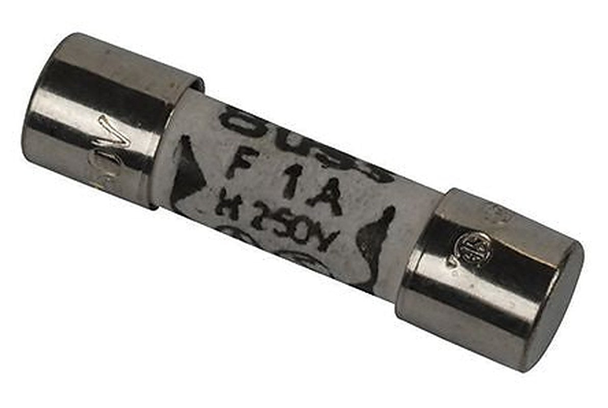 Eaton 630mA F Ceramic Cartridge Fuse, 5 x 20 mm