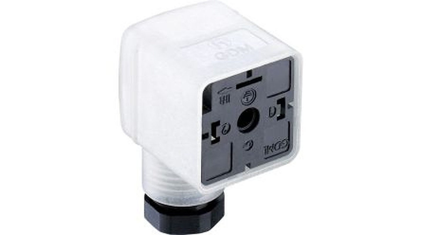 Hirschmann GDM21F6-D24-10D 2+PE DIN 43650 A DIN 43650 Solenoid Connector Female, 24V Voltage