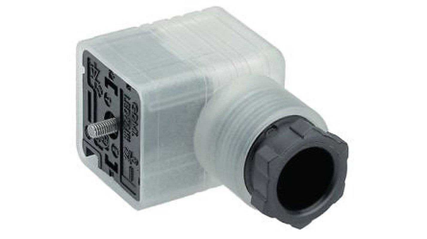 Hirschmann GDML 2011 GB1 2+PE DIN 43650 DIN 43650 Solenoid Connector Female, 250V Voltage