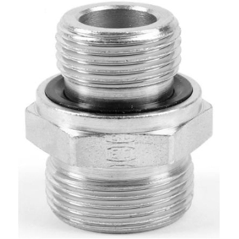 Parker GE06LREDOMDCF Hydraulic Fitting Male, 90 °, Steel, 6 mm Hose ID