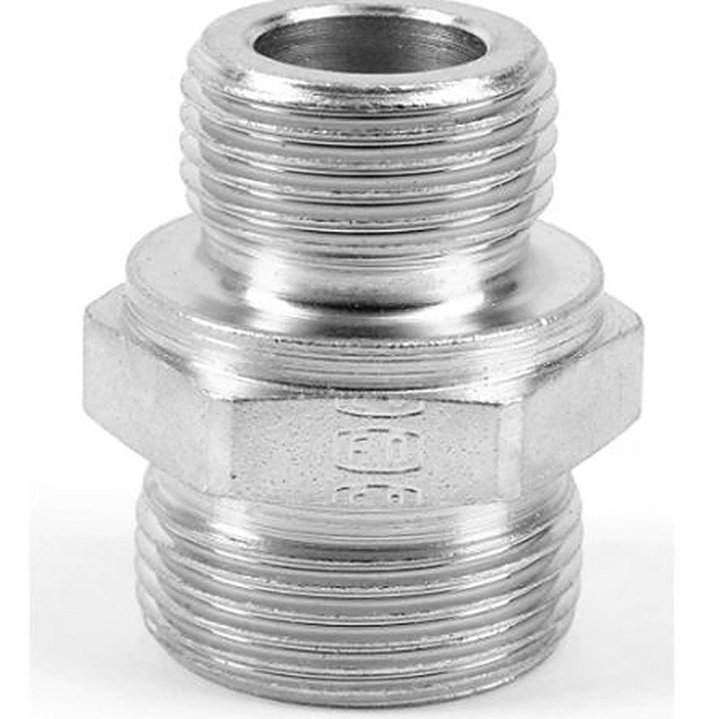 Parker GE22LRCF Hydraulic Fitting Male G, Steel, 22 mm Hose ID