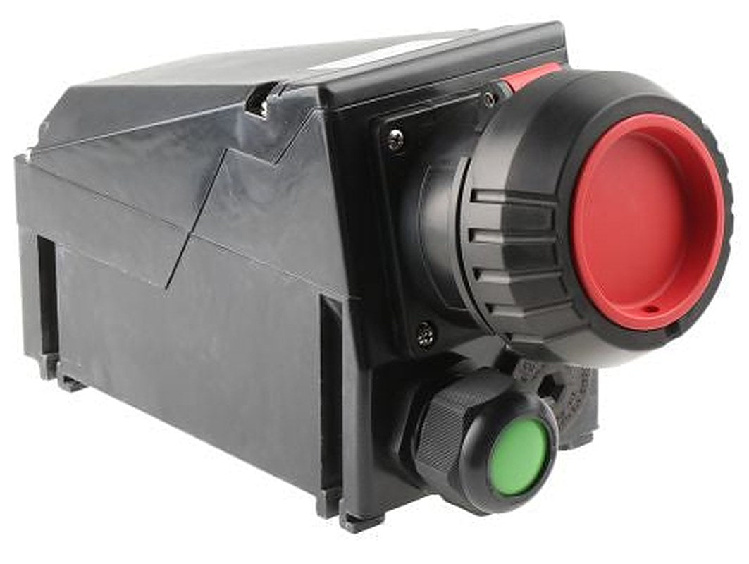 Eaton, GHG IP54, IP66 Black Heavy Duty Power Connector, Wall Mount, Rated At 32A, 415V