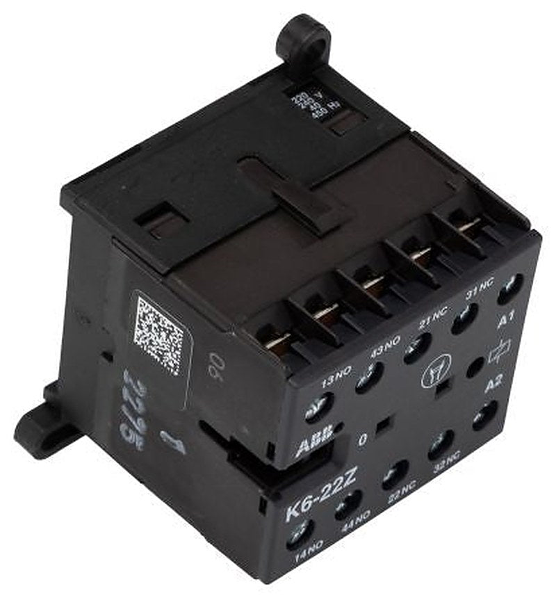 ABB 4 A Contactor Relay, 240V Coil, 4-Pole, 4 A 690V, 2 NO/2 NC, 690V
