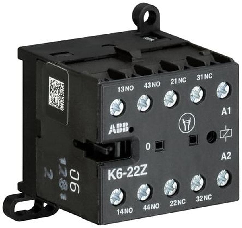 ABB GJH Contactor Relay, 600V dc Coil, 4-Pole, 6 A 690V, 2 NO/2 NC