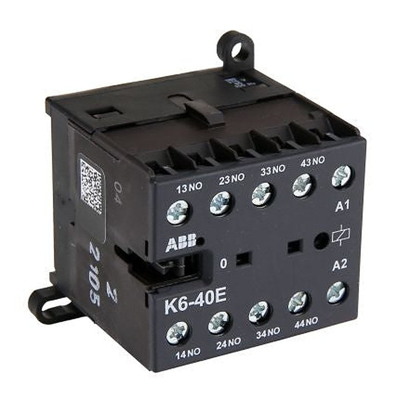 ABB K6-40E Contactor Relay, 415V dc Coil, 4-Pole, 4 A 690V, 4 NO