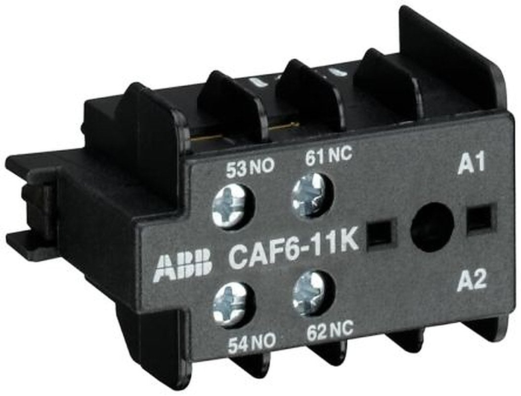 ABB Auxiliary Contact, 2 Contact, 1 NO/1 NC, CAF6, Surface, 6 A, 690V, GJL1201330R0001