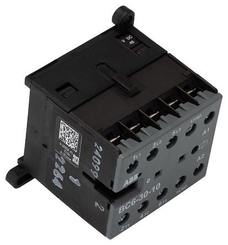 ABB B Contactor, 42V Coil, 3-Pole, 20 A, 4 kW 42V, 3 NO