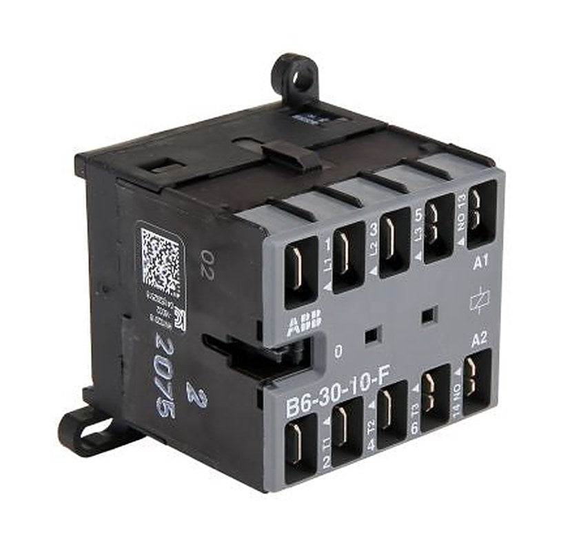 ABB B Contactor, 240V Coil, 3-Pole, 20 A, 4 kW 240V, 3 NO