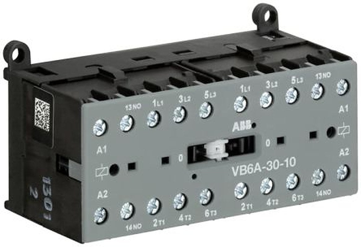 ABB VB6A-30-10-85 Contactor, 415V Coil, 3-Pole, 20 A, 4 kW 24V, 3 NO
