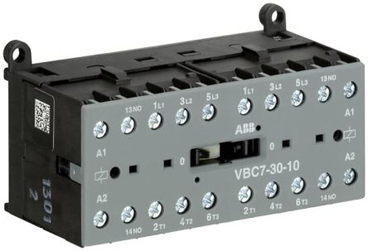 ABB GJL131 Contactor, 24V Coil, 3-Pole, 20 A, 5.5 kW 24V, 4 NO, 690V
