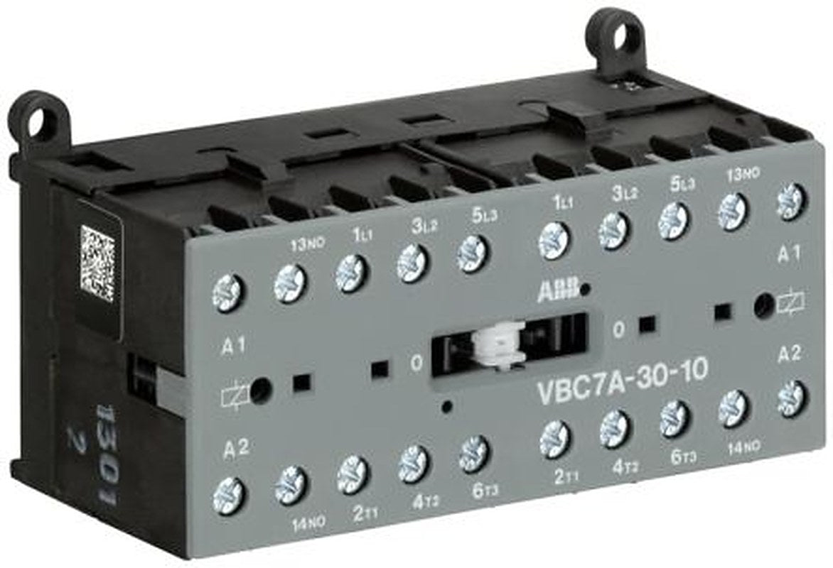 ABB VB Contactor, 24V dc Coil, 3-Pole, 20 A, 5.5 kW 12V, 3 NO