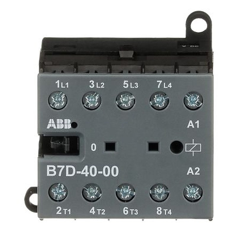 ABB GJL131 Contactor, 24V Coil, 4-Pole, 20 A, 5.5 kW 24V, 4 NO, 690V dc