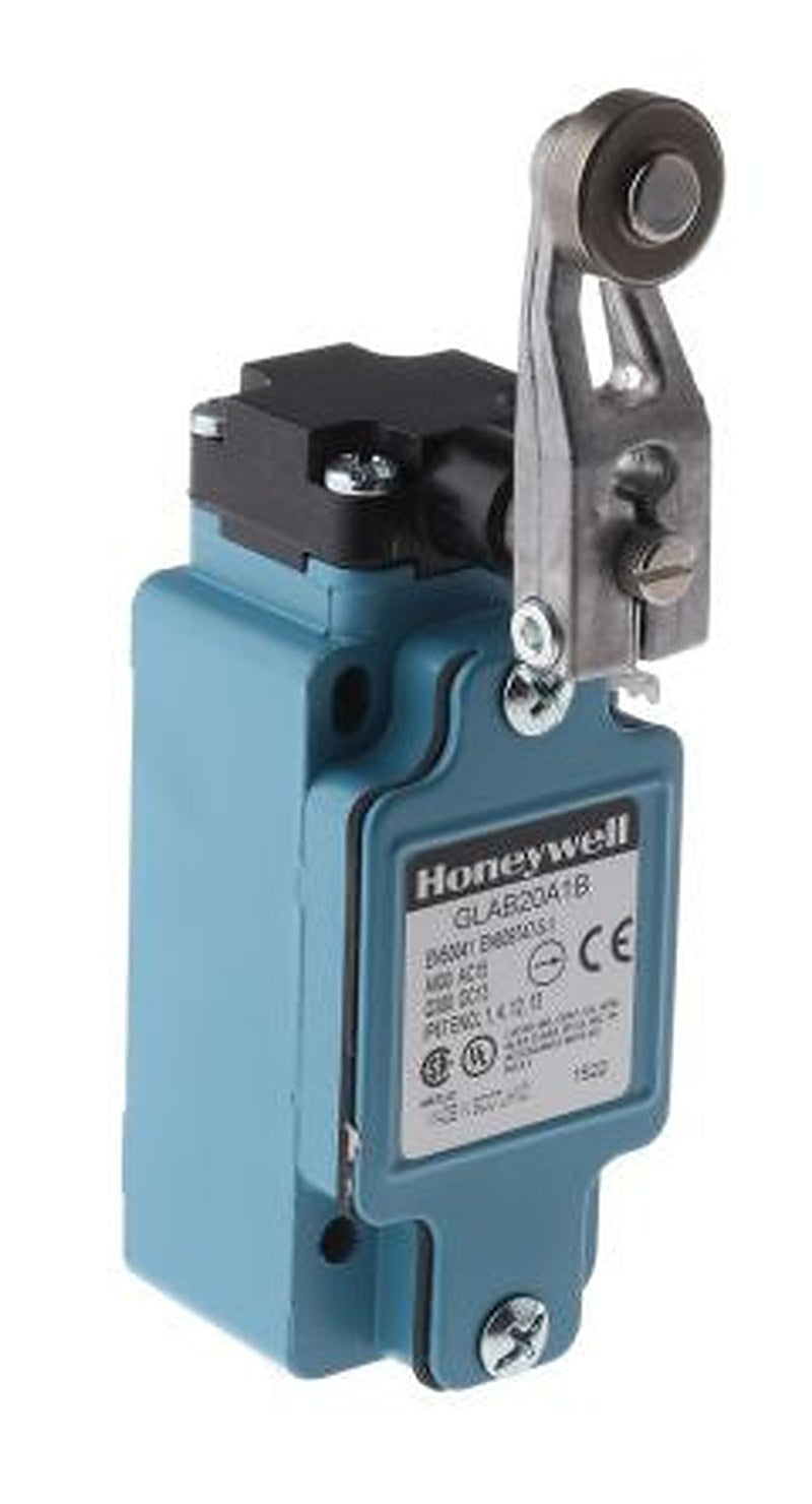 Honeywell GLA Series Roller Lever Limit Switch, DPDT, IP67, Die Cast Zinc Housing, 600V ac, 6A