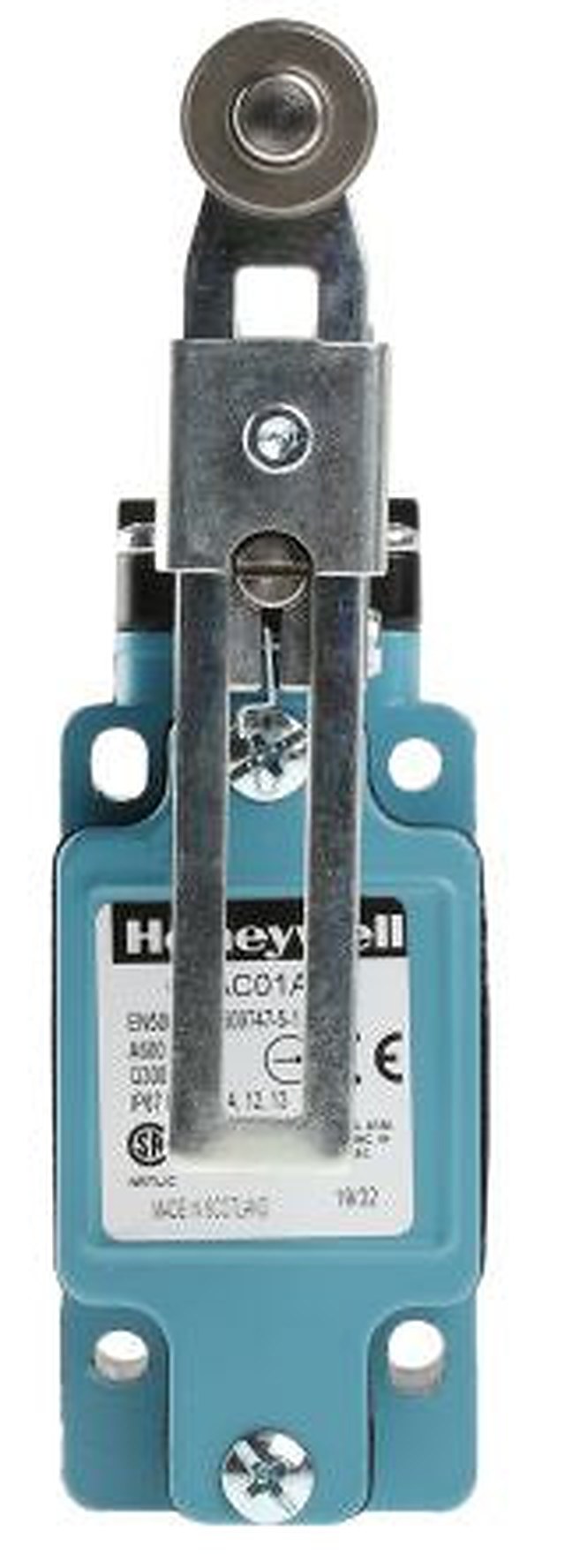 Honeywell GLA Series Adjustable Roller Lever Limit Switch, 1 NC/1 NO, IP67, Die Cast Zinc Housing, 600V ac, 6A