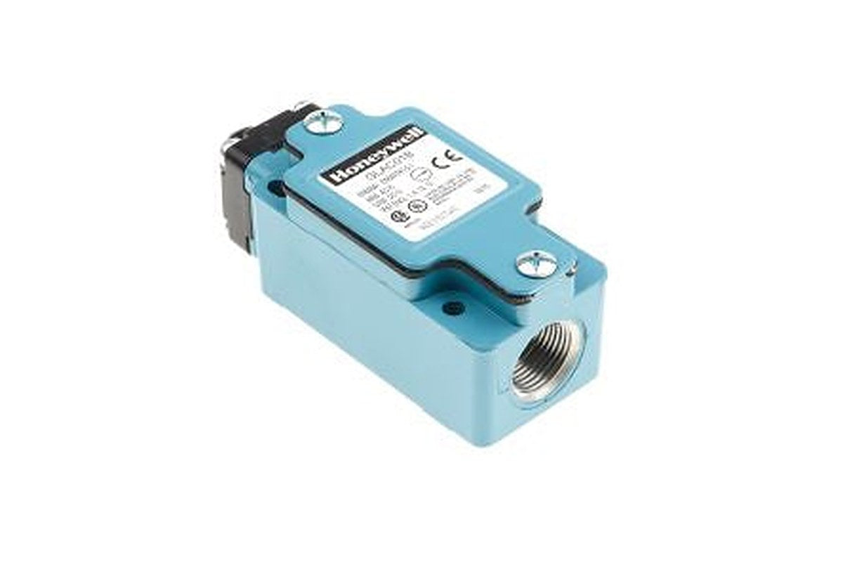 Honeywell GLA Series Plunger Limit Switch, 1 NC/1 NO, IP67, Die Cast Zinc Housing, 600V ac, 6A