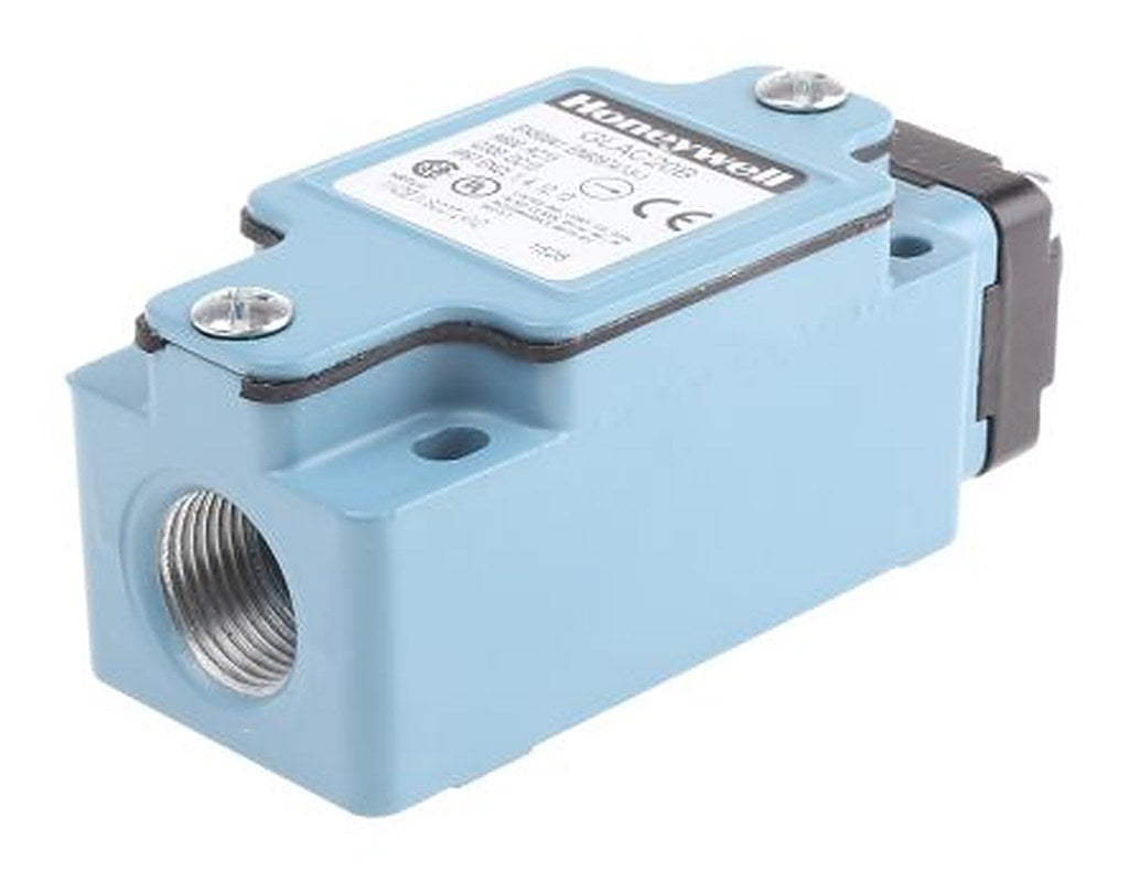 Honeywell GLA Series Plunger Limit Switch, DPDT, IP67, Die Cast Zinc Epoxy Coated Housing, 600V ac, 6A