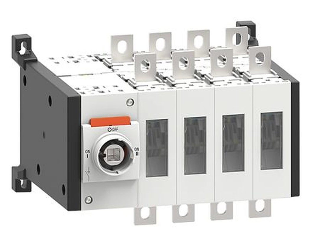 Lovato 4-Pole Screw Changeover Switch -, IP20, IP65, 315A, 250 kW