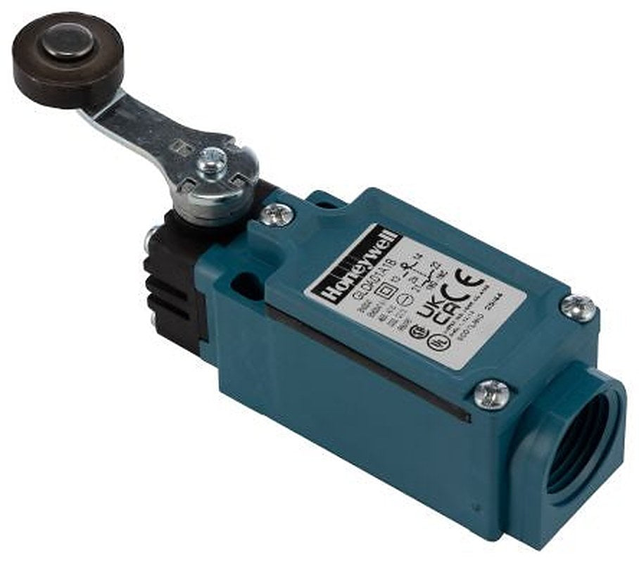 Honeywell GLD Series Roller Lever Limit Switch, SPDT, IP66, Fibreglass Reinforced Thermoplastic Housing, 240V ac, 10A