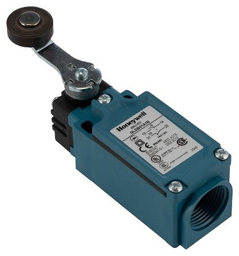 Honeywell Roller Lever Limit Switch, SPDT, IP67, IP66, Plastic Housing, 600V ac, 10A