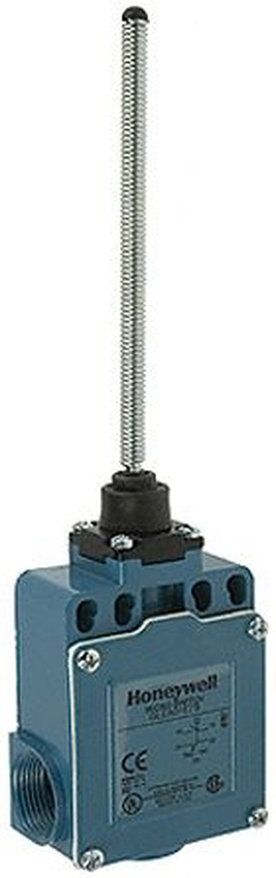 Honeywell GLE Series Coil Spring Limit Switch, DPDT, IP66, Die Cast Zinc Housing, 300V ac, 10A