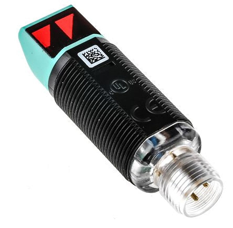 Pepperl + Fuchs Retroreflective Photoelectric Sensor, Barrel Sensor