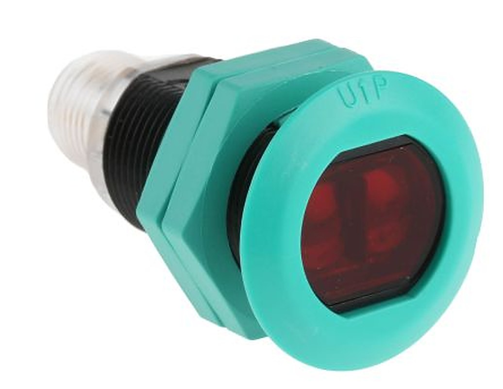 Pepperl + Fuchs Diffuse Photoelectric Sensor, Barrel Sensor