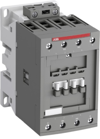 ABB AF Contactor, 250V, 500 V Coil, 4-Pole, 105 A, 22 kW 250V, 500 V, 2 NO/2 NC, 690V