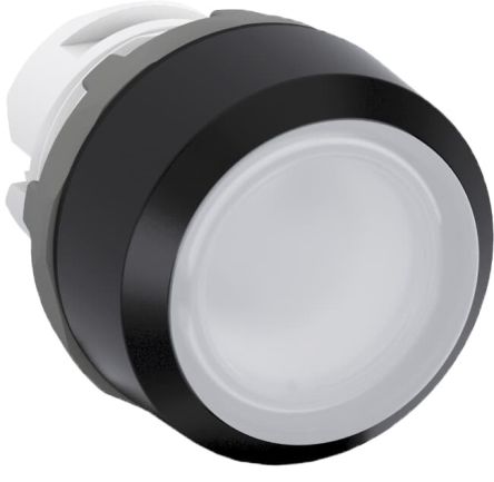ABB ABB Modular Series White Momentary Push Button Head, 22 mm Cutout, IP66