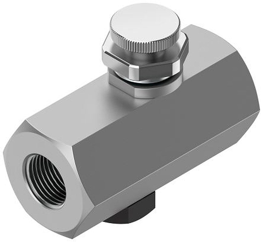 Festo GR Series Flow Controller Flow Valve, 2101 G 1/4
