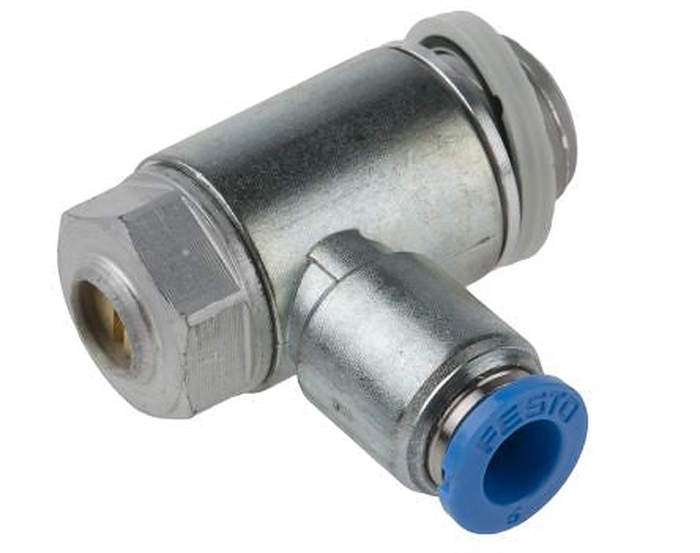 Festo GRLA Series Flow Controller Exhaust Valve, 193146 ISO 1179-1 and ISO 228-1 ISO 1179-1 and ISO 228-1