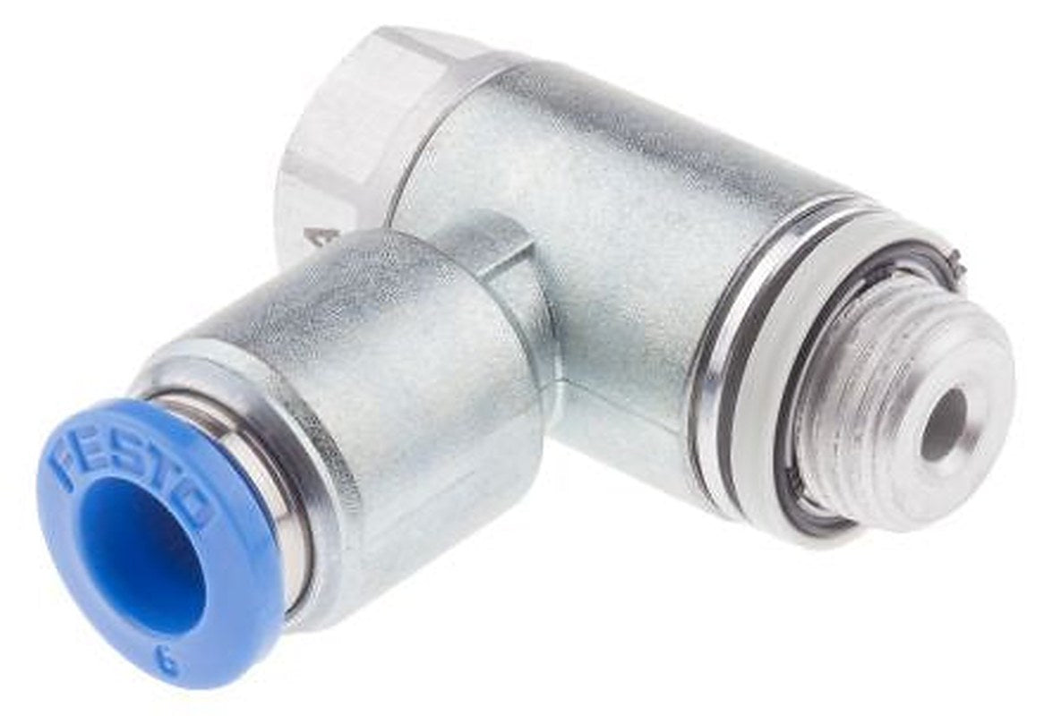 Festo GRLA Series Flow Controller Exhaust Valve, 193144 ISO 1179-1 and ISO 228-1 ISO 1179-1 and ISO 228-1