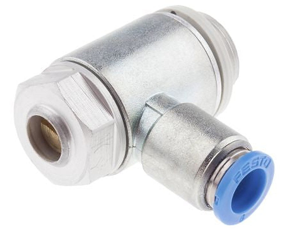 Festo GRLA Series Flow Controller Exhaust Valve, 193150 ISO 1179-1 and ISO 228-1 ISO 1179-1 and ISO 228-1