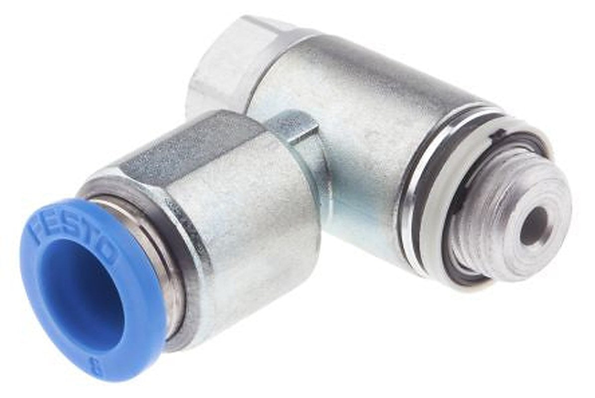 Festo GRLZ Series Flow Controller Flow Regulator, 193159, Inlet Female, Outlet Male