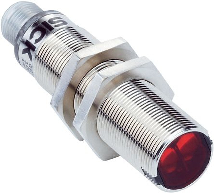SICK Background Suppression Photoelectric Sensor, Cylindrical Sensor