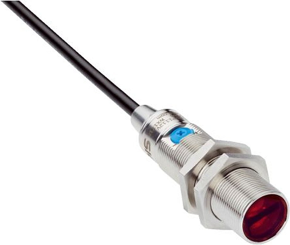 SICK Background Suppression Photoelectric Sensor, Cylindrical Sensor