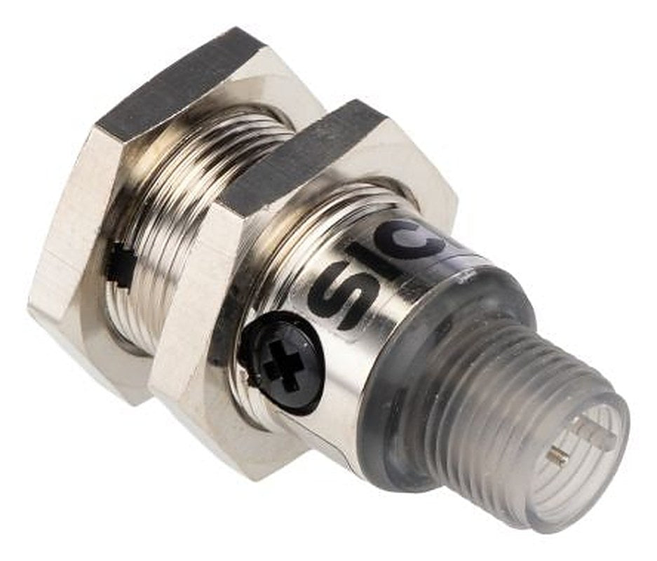 SICK Background Suppression Photoelectric Sensor, Cylindrical Sensor